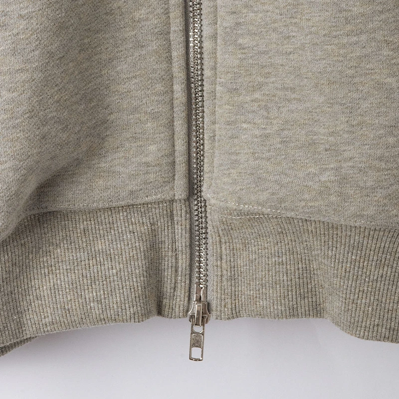 raglan zip up hoodie